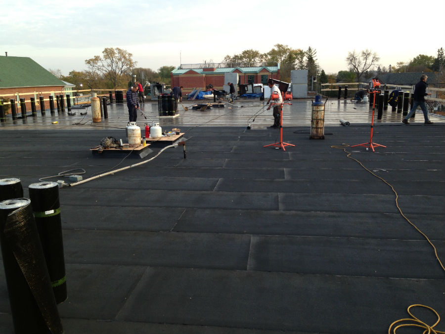 commercial flat roof repair