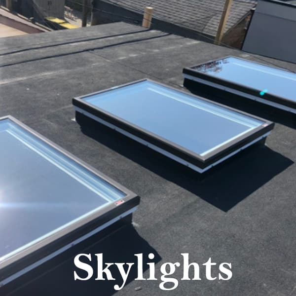 Skylight installation services