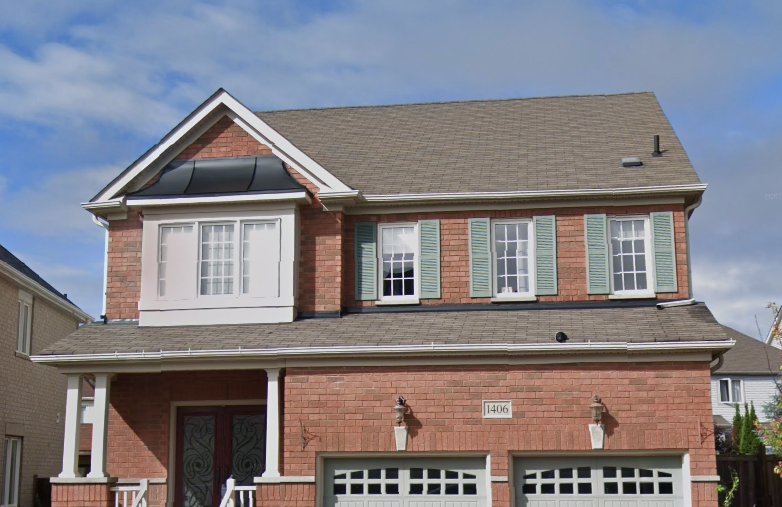 best time to replace a roof in the Durham Region can be seen with the perfect sealant on house in Oshawa