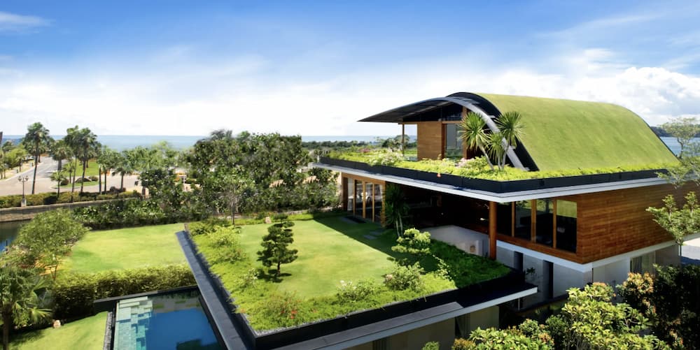 Green roof is the most sustainable of all roofing material