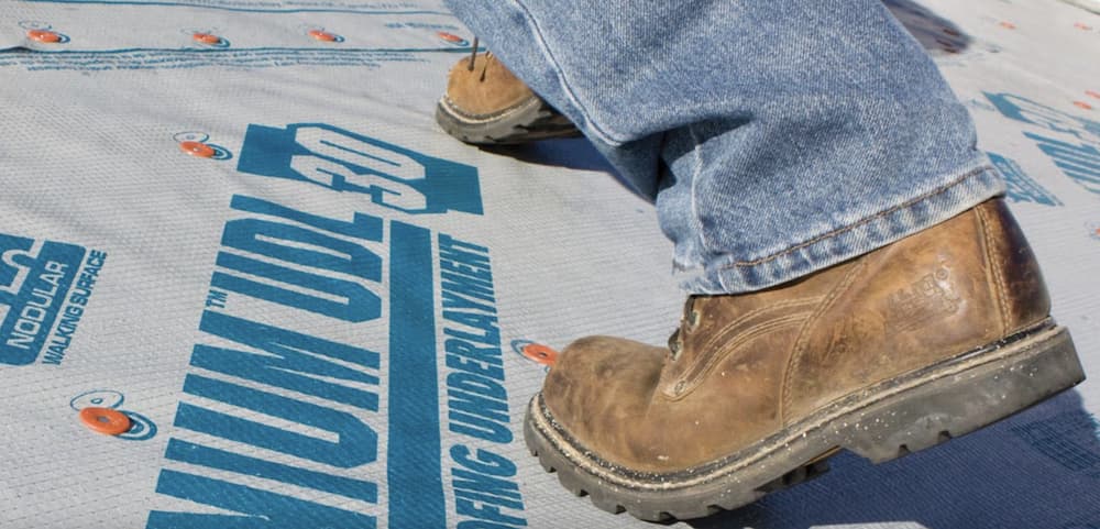 best roofing underlayment for walkability and durability is synthetic