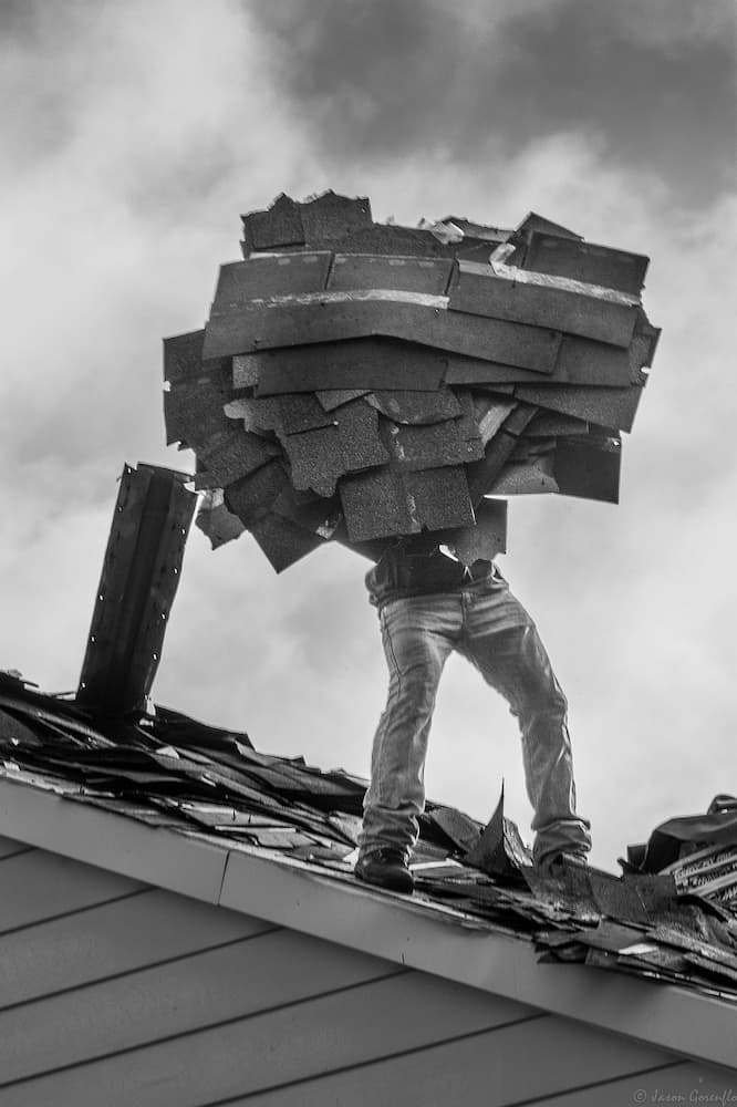roofing work in durham involves long hours and requires good physical condition