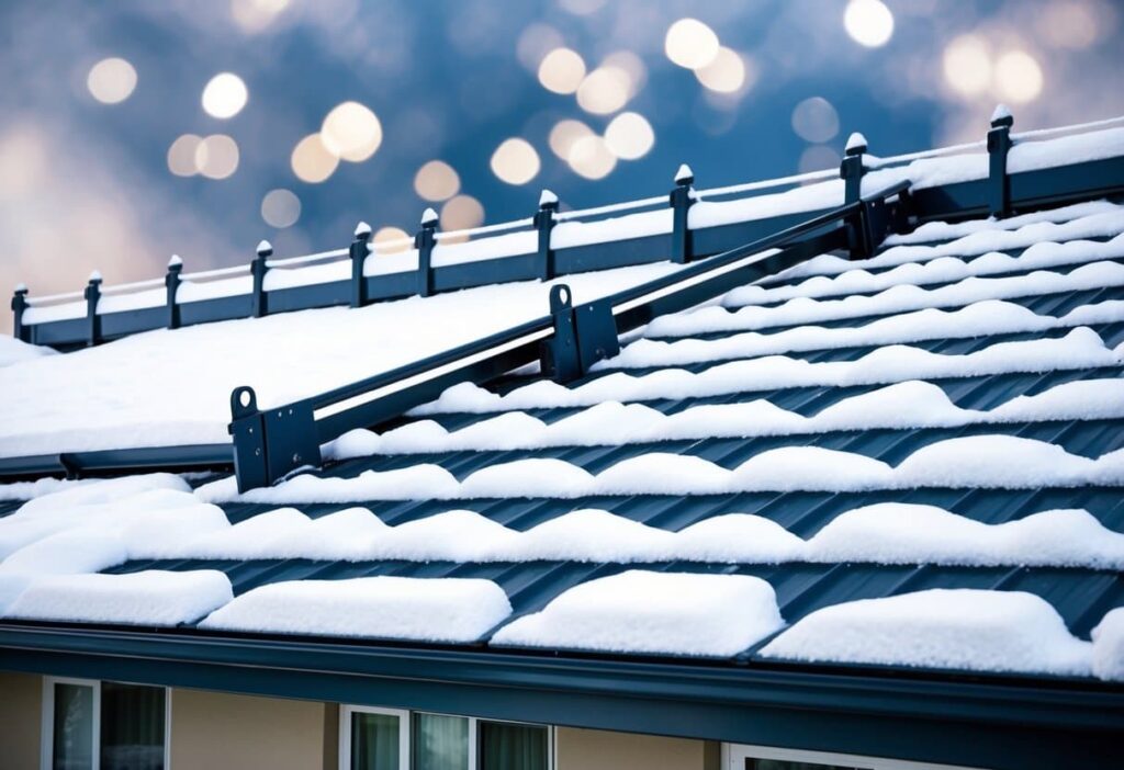 snow guards for shingle roofs