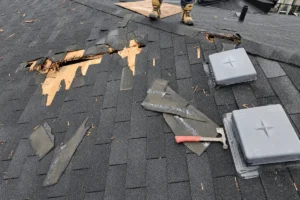 storm roof damage Whitby