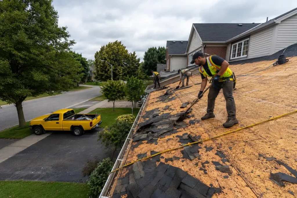 new roof over old shingles ontario